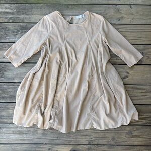 Amici Corduroy Bell Mini Dress